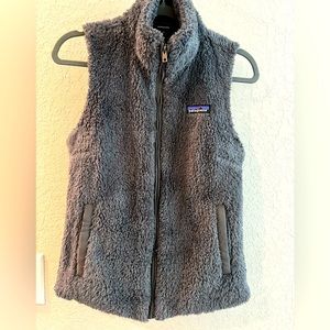 Patagonia zip up teddy vest